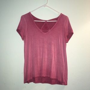 American Eagle Pink Shirt